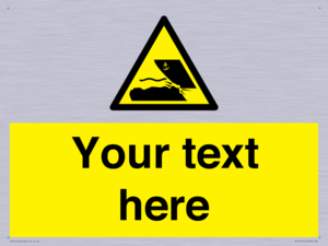 Custom Warning submerged objects in watercraft areas